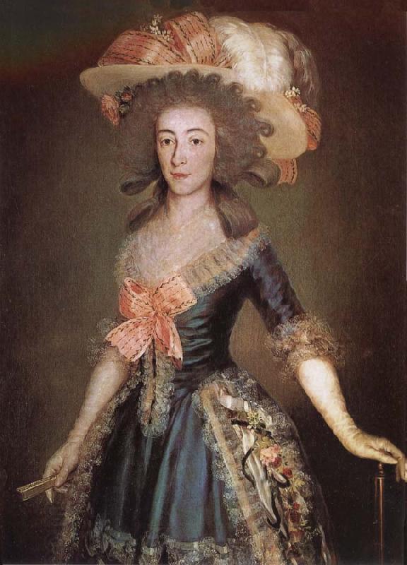 Francisco Goya Countess-Duchess of Benavente China oil painting art